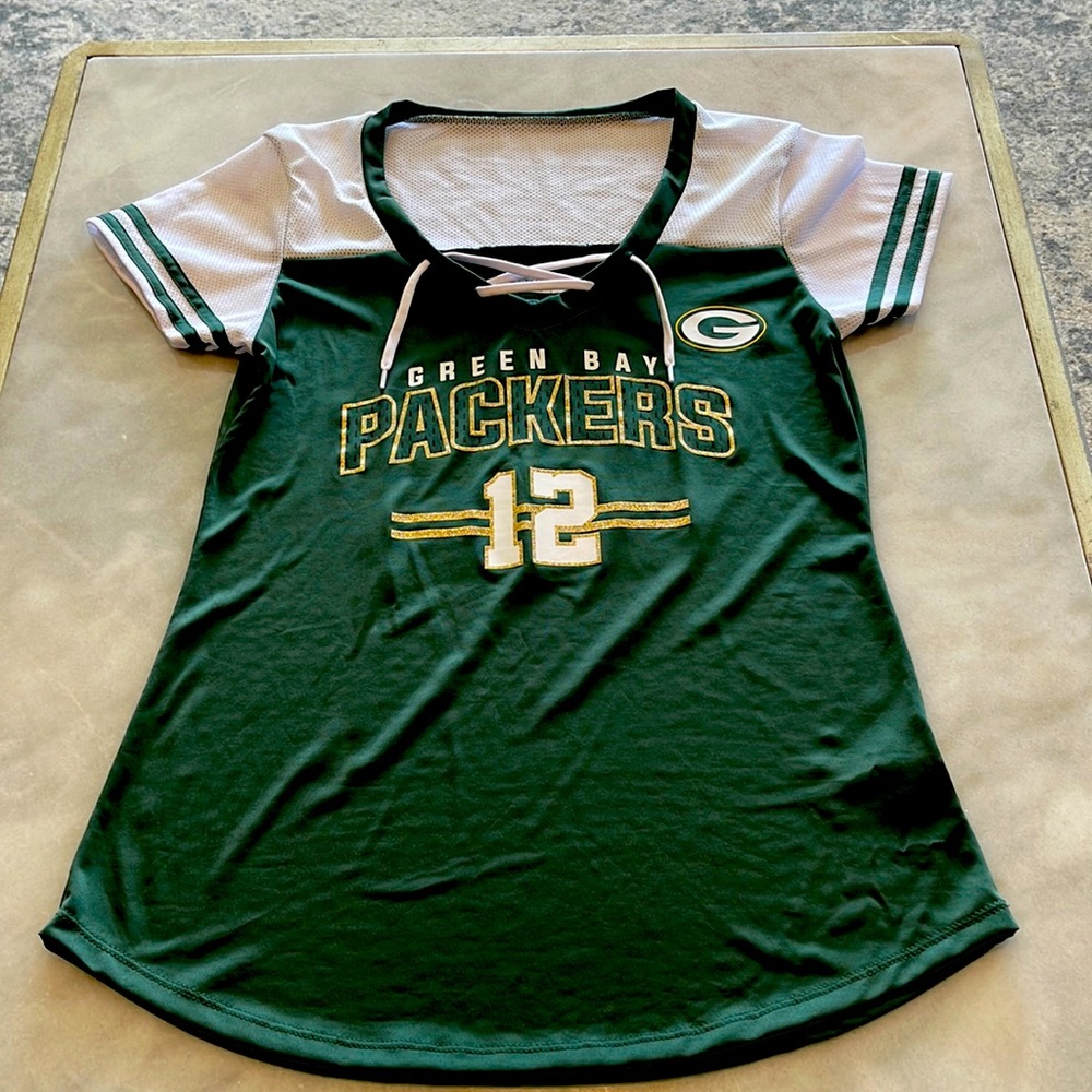 Green Bay Packers Women’s sexy jersey- #12 Rodgers